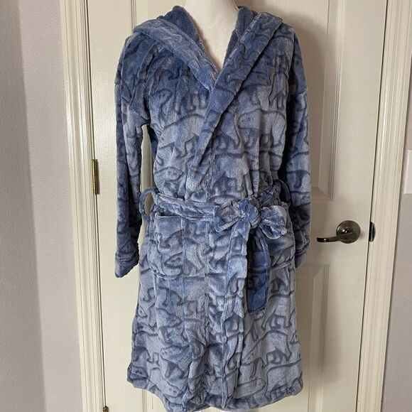 Vera Bradley Other - Vera Bradley Fleece Robe - Berry Merry Cool Blue